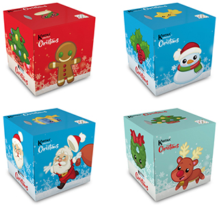 Universal tissues Kartika CHRISTMAS box 56